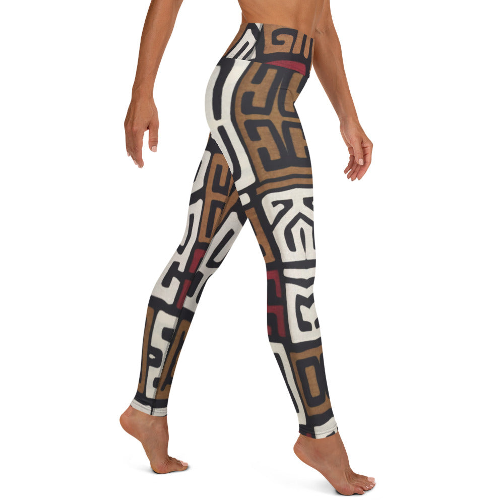 DENYEM ASE "Kuba Cloth All Over" Yoga Leggings