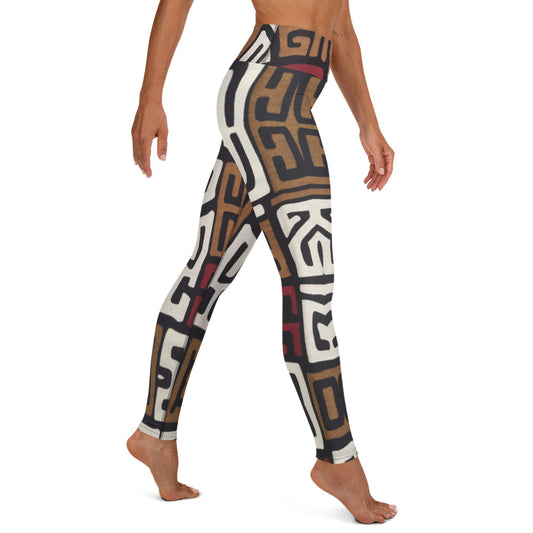 DENYEM ASE "Kuba Cloth All Over" Yoga Leggings