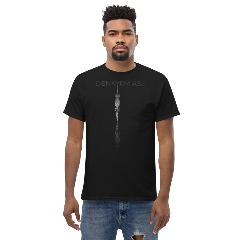 DENKYEM ASE Digi-Diamond Reflection Men's heavyweight tee