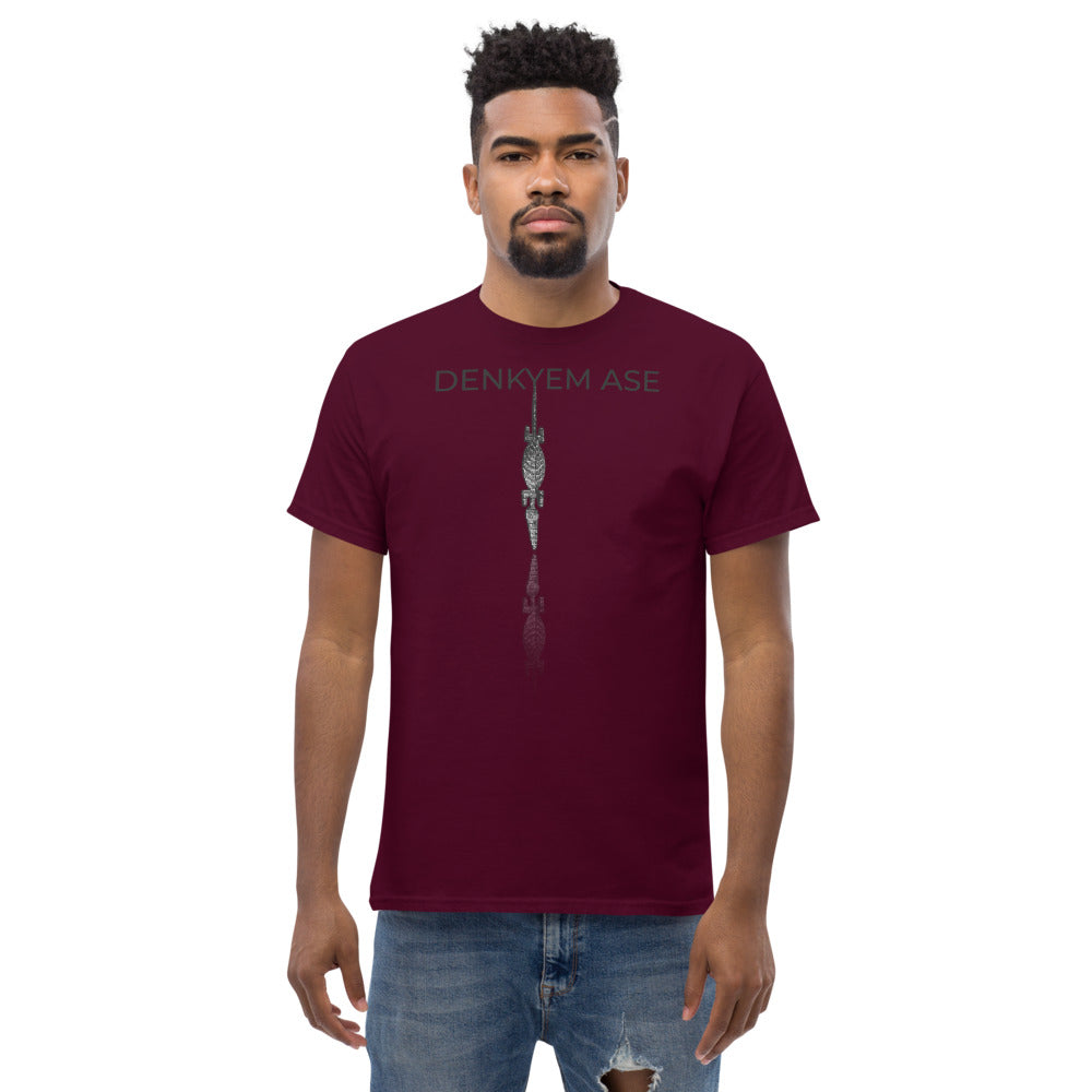 DENKYEM ASE Digi-Diamond Reflection Men's heavyweight tee