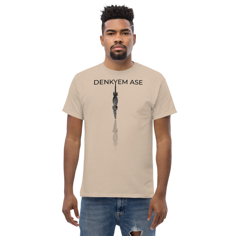DENKYEM ASE Digi-Diamond Reflection Men's heavyweight tee