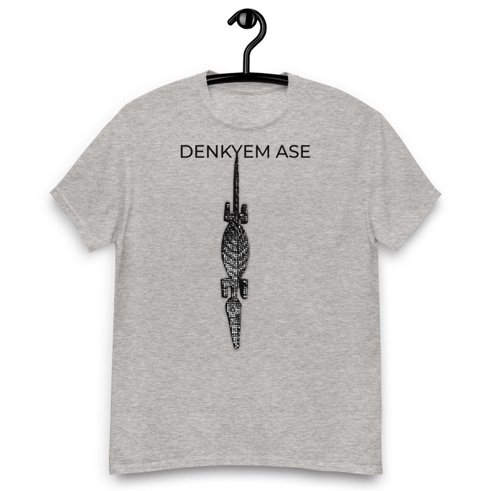 DENKYEM ASE DIGI CAMO LOGO Men's heavyweight tee