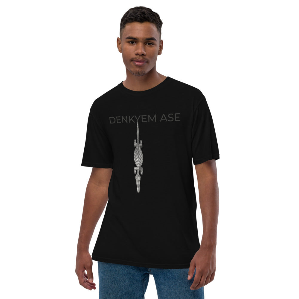 DENKYEM ASE Bobo/Nuna/Bwa Crocodile Mask Logo T-shirt (premium viscose hemp eco-friendly t-shirt)