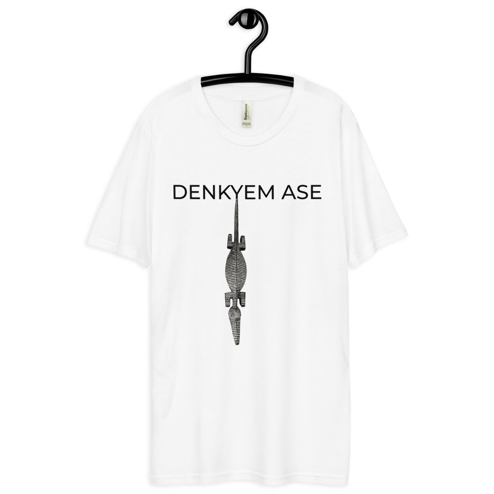 DENKYEM ASE Bobo/Nuna/Bwa Crocodile Mask Logo T-shirt (premium viscose hemp eco-friendly t-shirt)