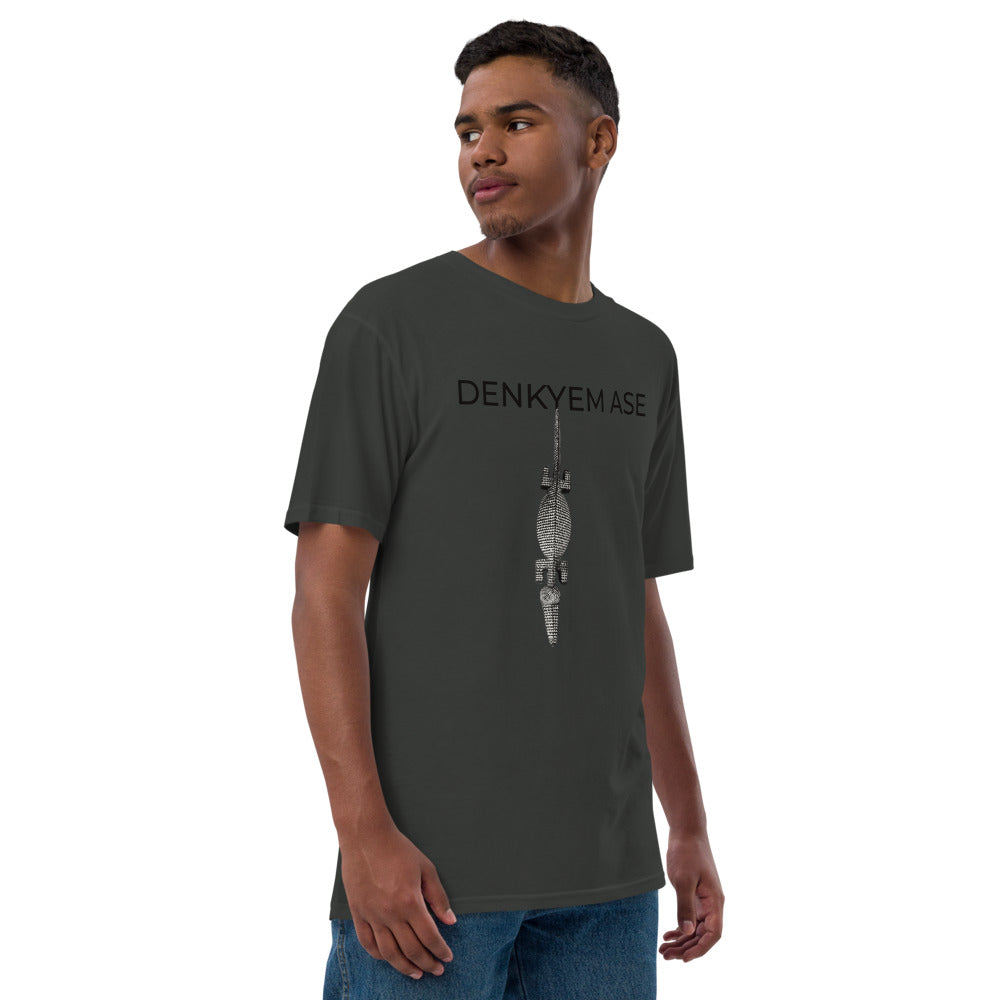 DENKYEM ASE Bobo/Nuna/Bwa Crocodile Mask Logo T-shirt (premium viscose hemp eco-friendly t-shirt)