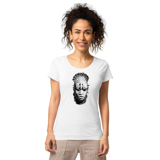 DENKYEM ASE "Benin Bronzes" Women’s basic organic t-shirt