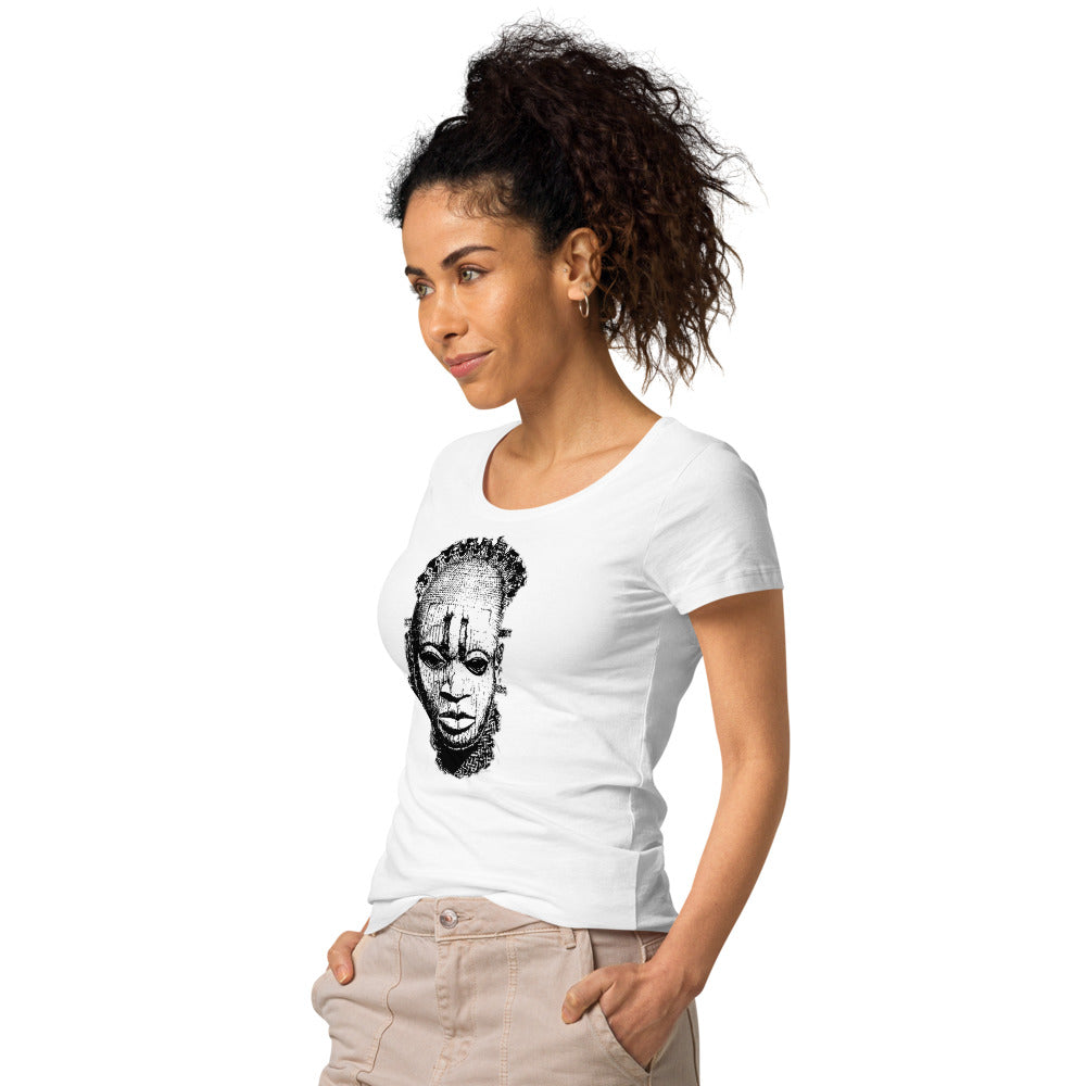 DENKYEM ASE "Benin Bronzes" Women’s basic organic t-shirt